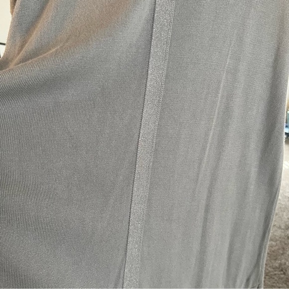 Soft Surroundings Blue Gray Viscose Lightweight Sweater Sz L Shimmer Detail - Picture 5 of 9